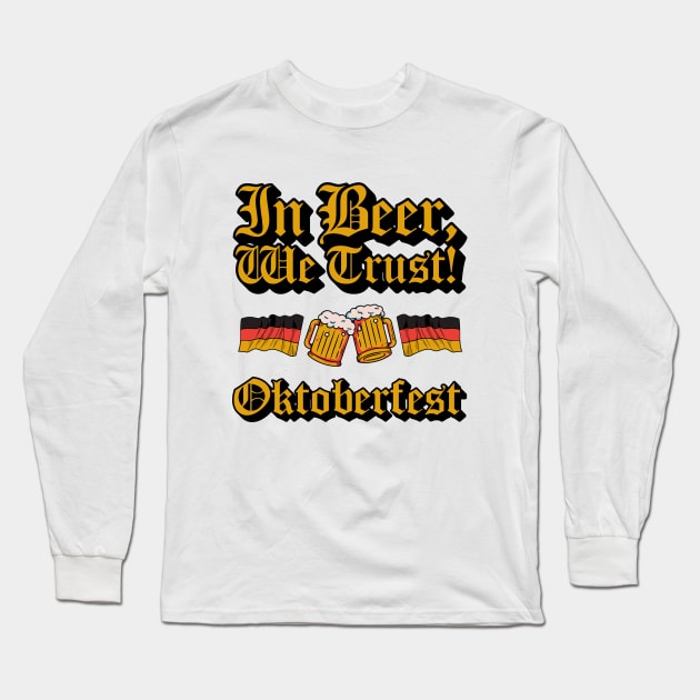 Octoberfest Long Sleeve T-Shirt by Myartstor 